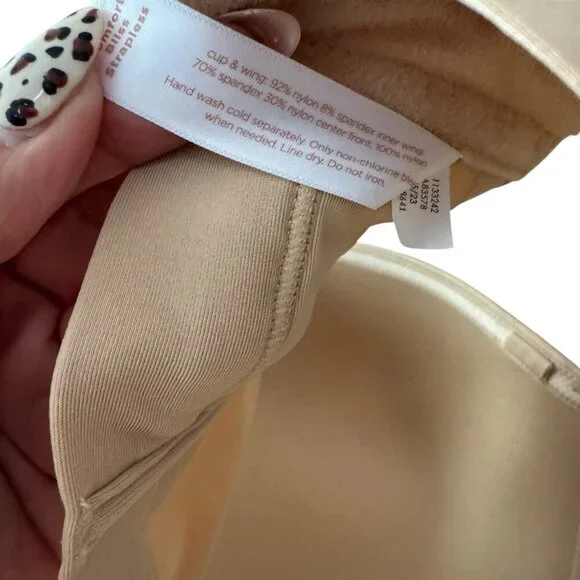 NEW Lane Bryant Cacique Lightly Lined Multi Way Strapless Bra Plus Size 44DDD - Picture 9 of 13